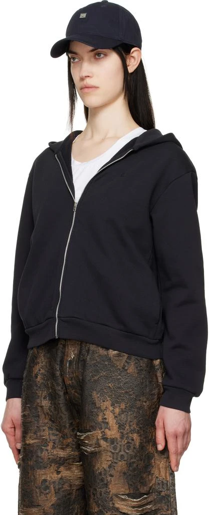 Acne Studios Black Zipper Hoodie 4