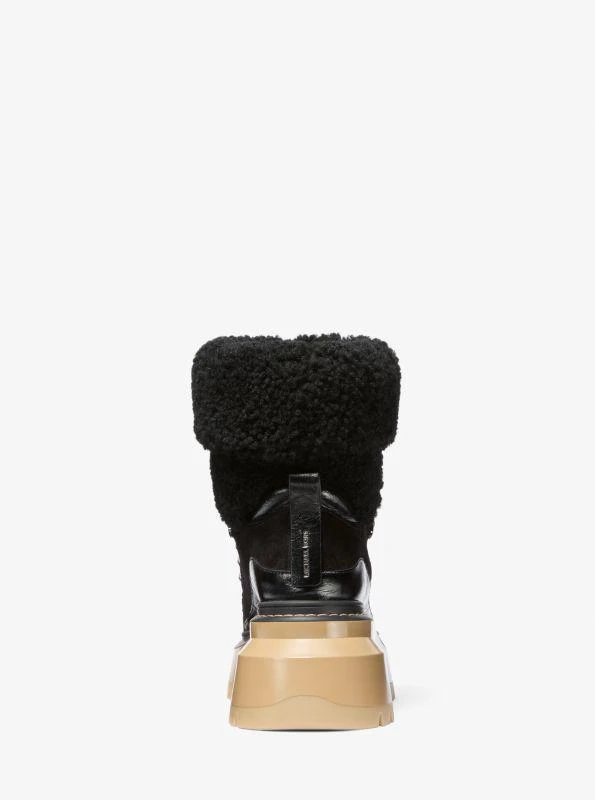 Michael Kors Shiloh Mixed-Media Boot 3