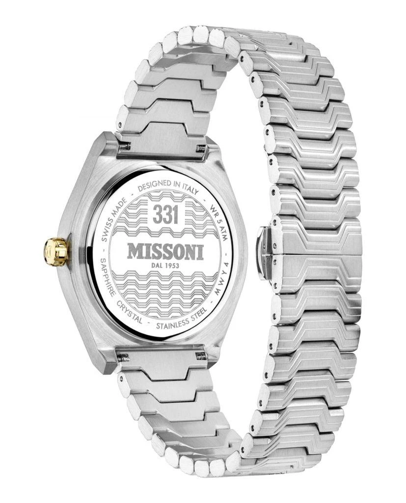 Missoni Missoni M331 Tempo Leather Watch 1