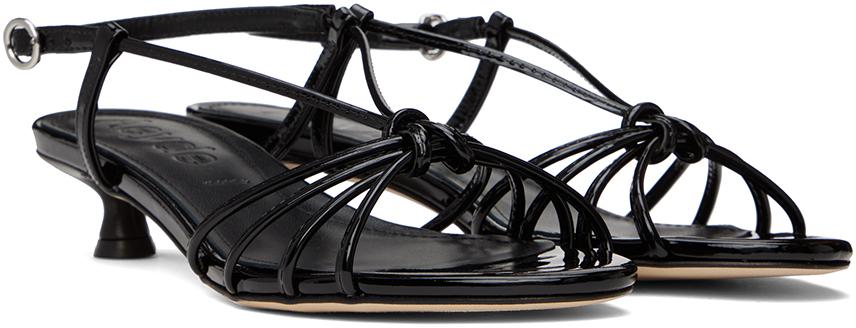 AEYDE Black Rhonda Heeled Sandals - Shoes - Compare Prices
