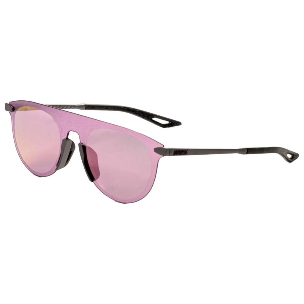 100 Percent 100 Percent Unisex Grey Square Sunglasses 1
