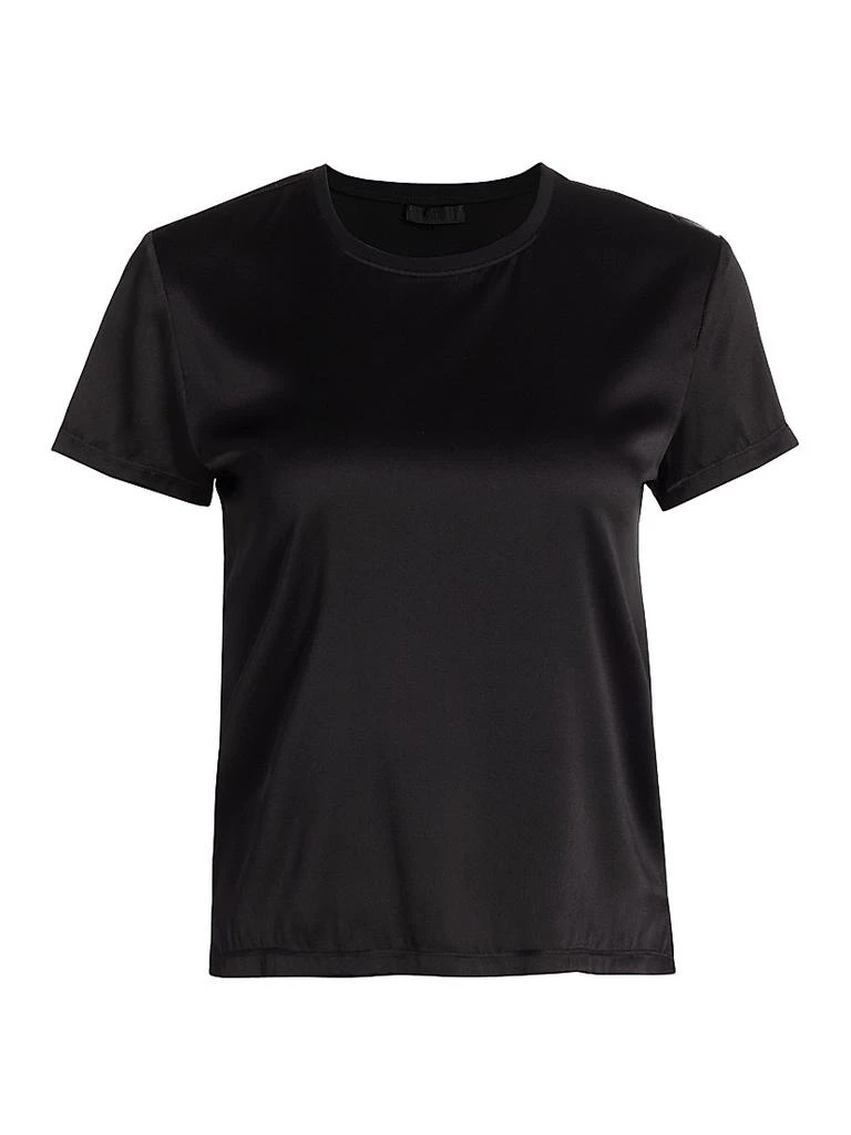 ATM Anthony Thomas Melillo Silk Blend Crewneck T-Shirt 1