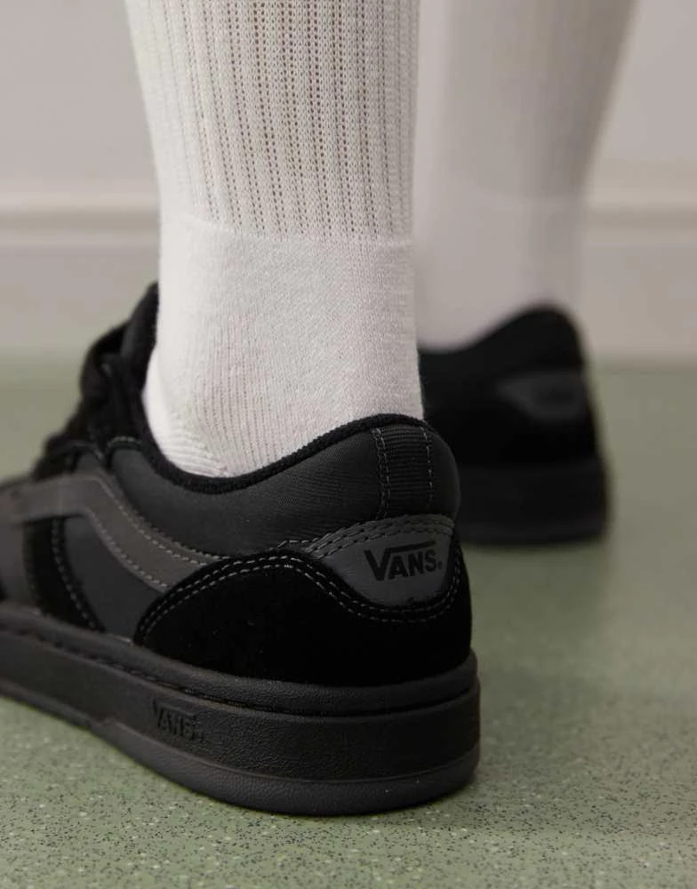 Vans Vans Cruze 3.0 suede trainers in triple black 3
