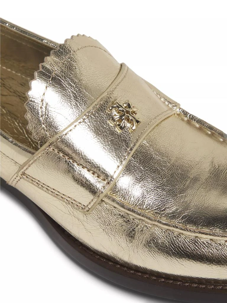 Tory Burch Classic Metallic Leather Loafers 5