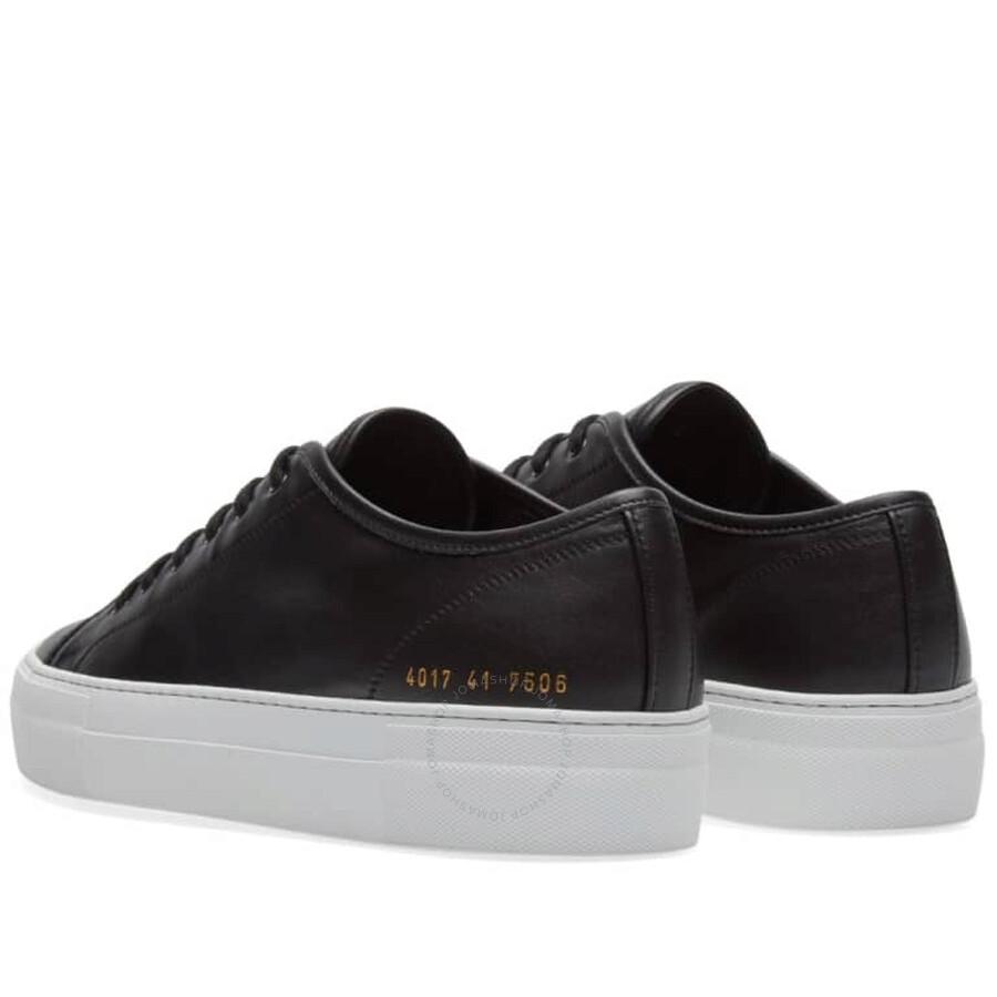 Common Projects Tournament Low-Top Leather Sneakers