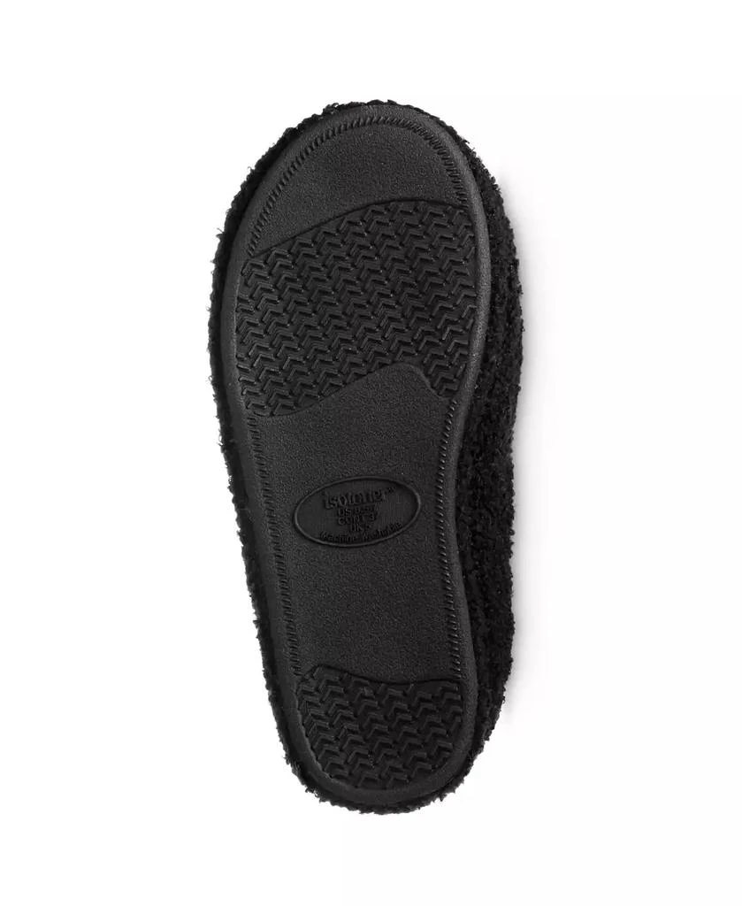 Isotoner Signature Women's Memory Foam Berber Fiona Comfort Hoodback Slippers 5