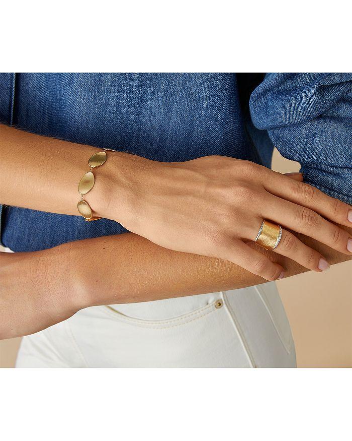 Marco Bicego 18K Yellow Gold Lunaria Petal Link Bracelet