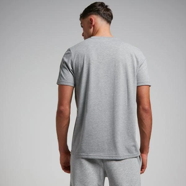 MP MP Men's Rest Day Short Sleeve T-Shirt - Grey Marl 2