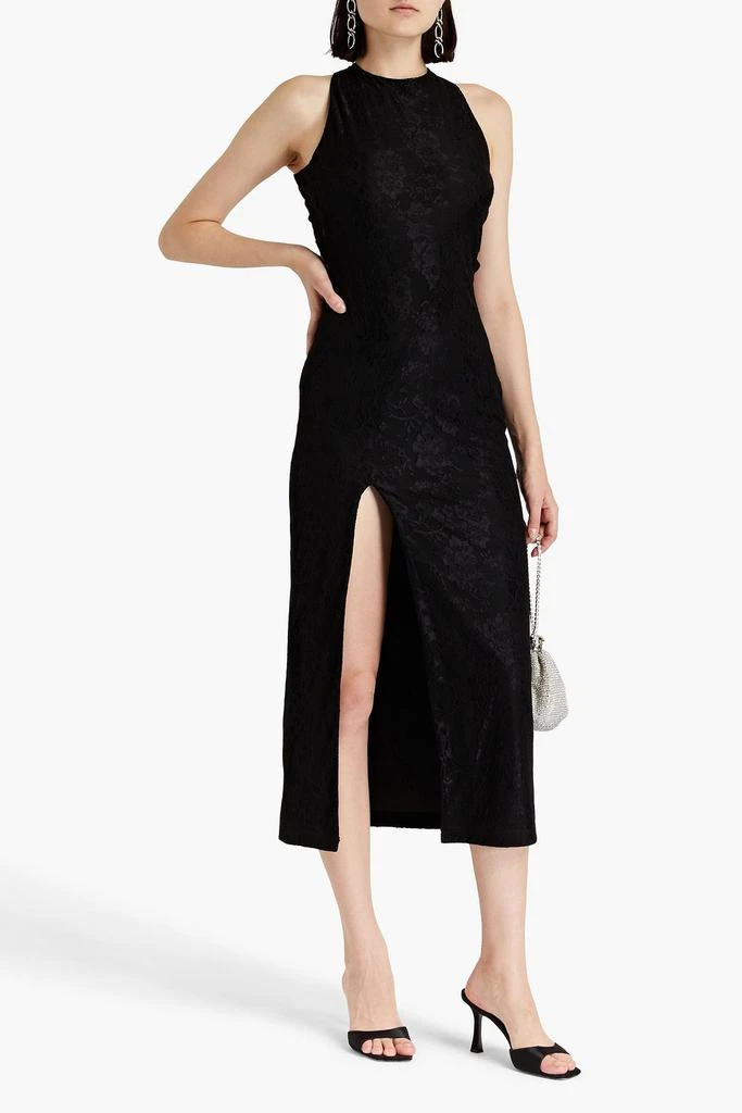 ROTATE Birger Christensen Corded lace midi dress 2