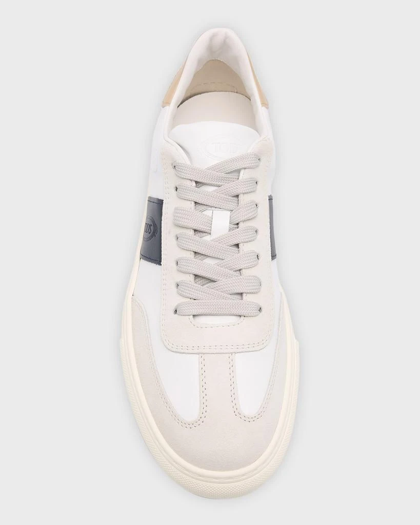 Tod's Men's Leather and Suede Low-Top Sneakers 5