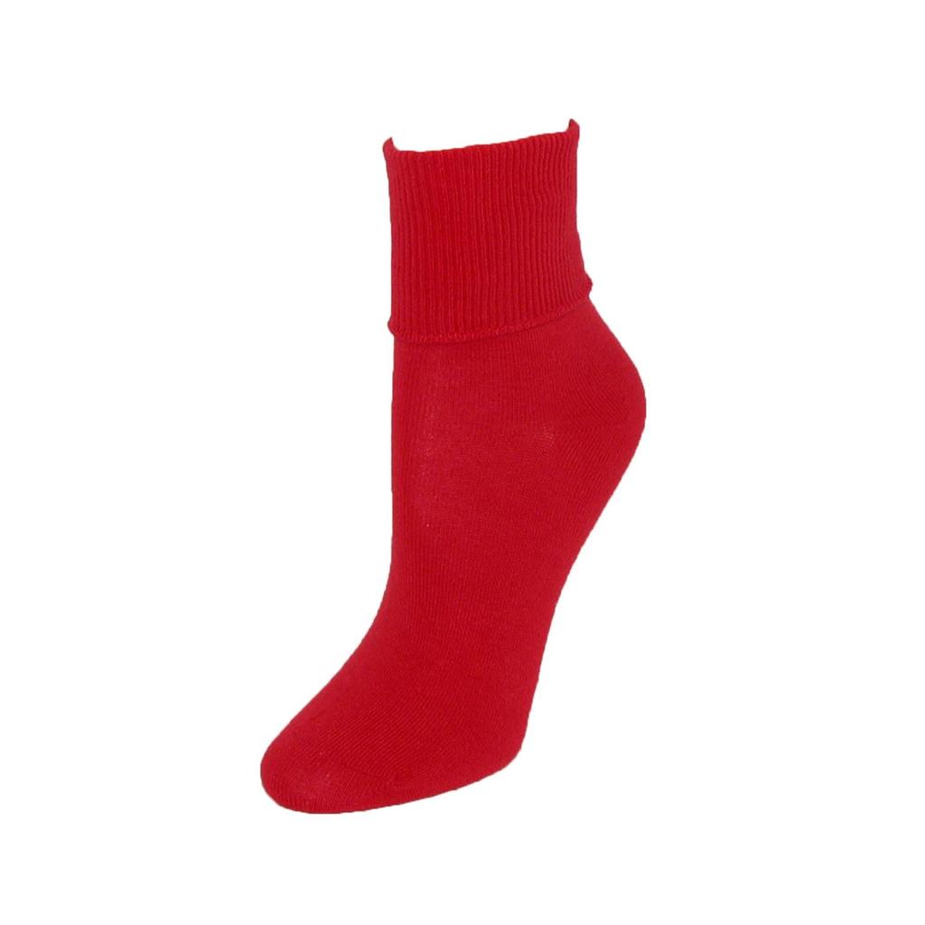 Jefferies Socks Women
s Organic Cotton Turn Cuff Socks