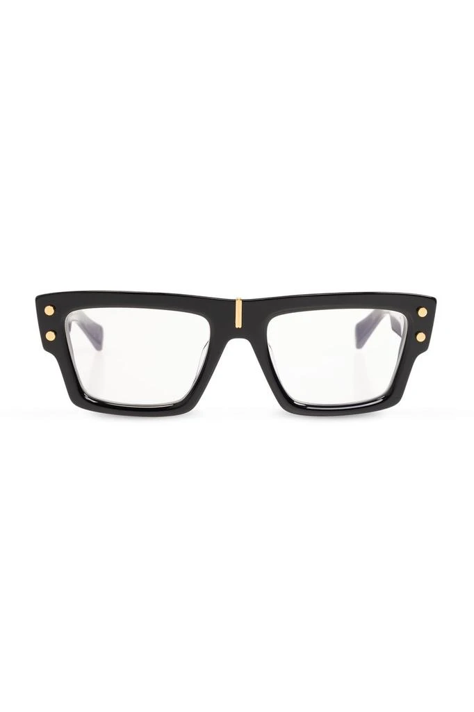 Balmain Eyewear Balmain Eyewear Square Frame Glasses 1