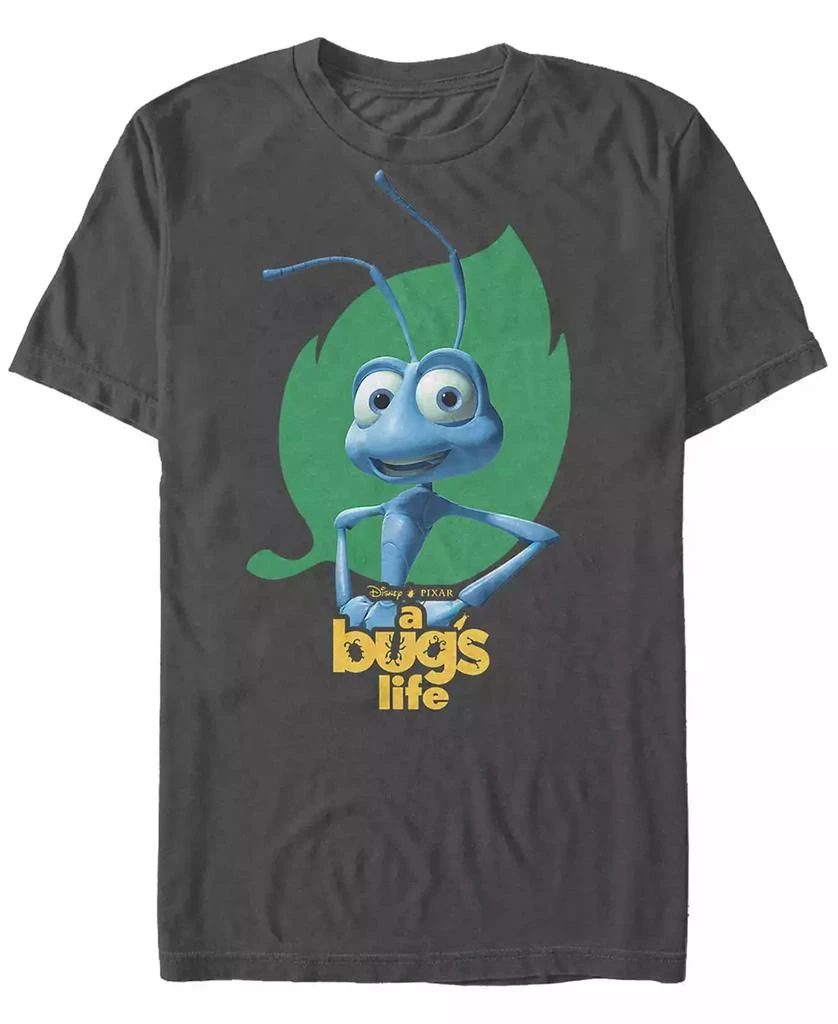 FIFTH SUN Disney Men's Pixar Bugs Life Flik Hips Logo Short Sleeve T-Shirt 1