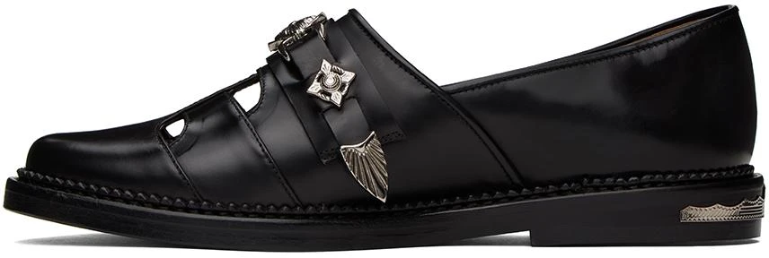 Toga Virilis Black Leather Loafers 3