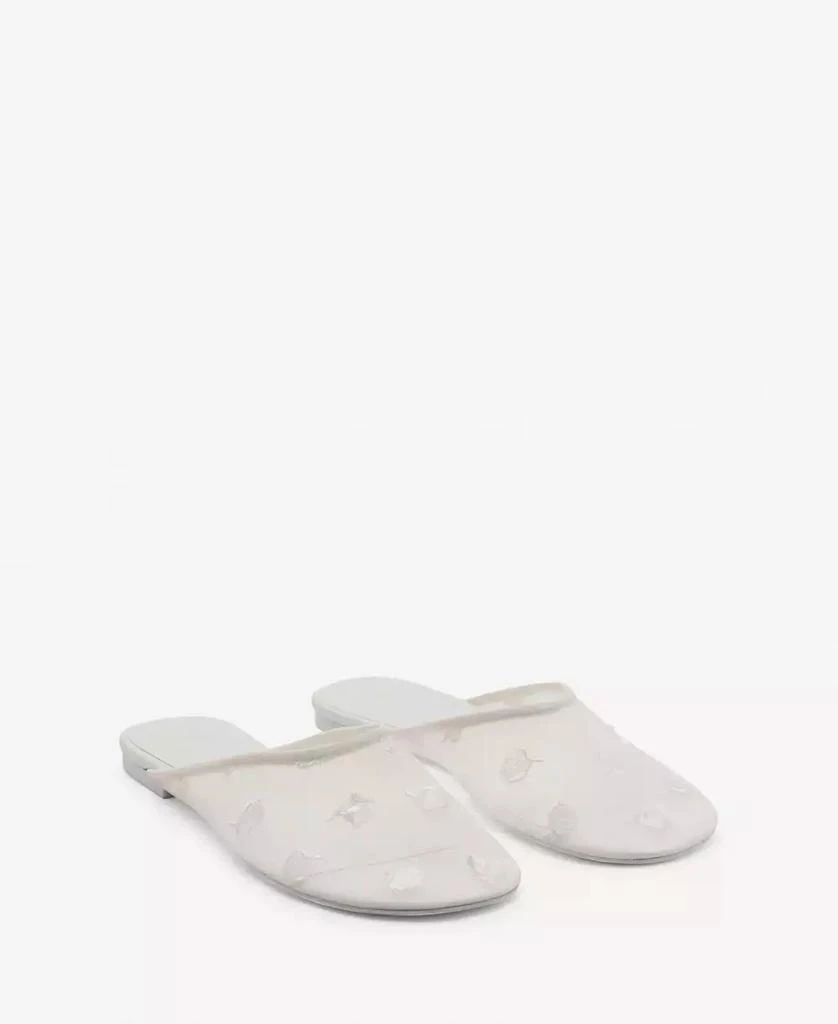 Mango Women's Embroidered Mesh Shoes 1