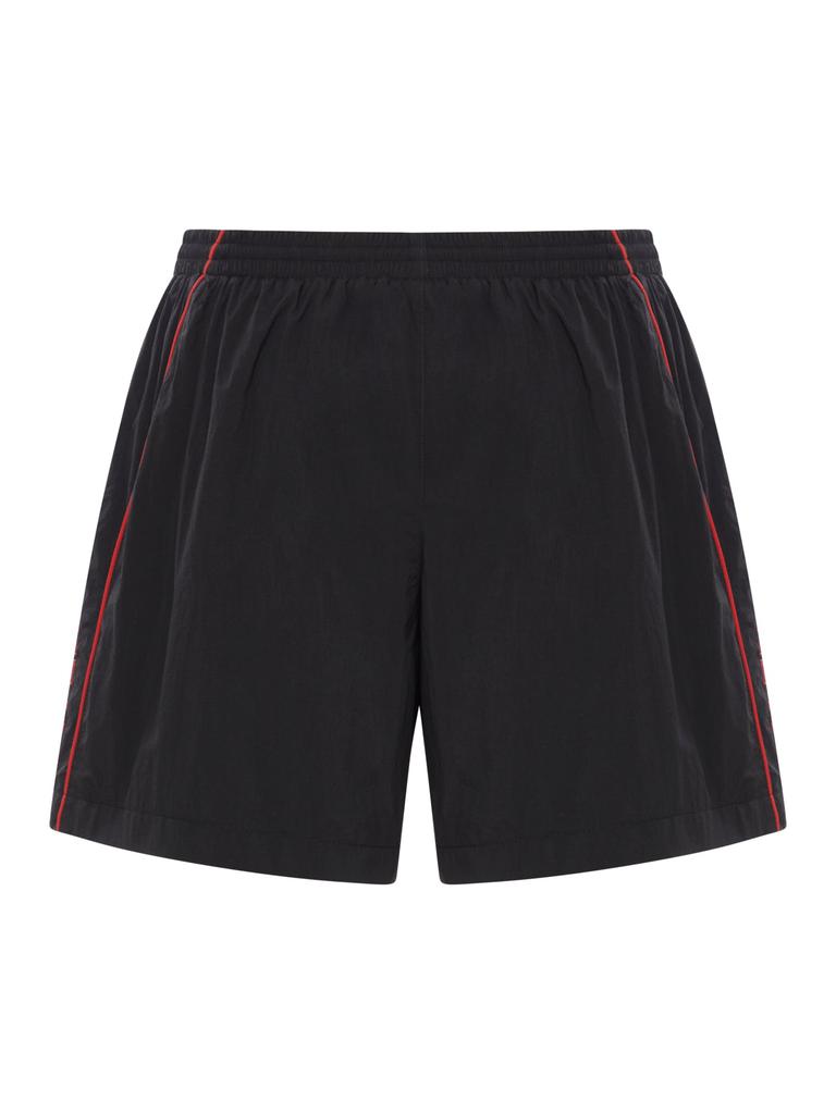 Balenciaga BERMUDA SHORTS IN TECHNICAL FABRIC WITH LOGO