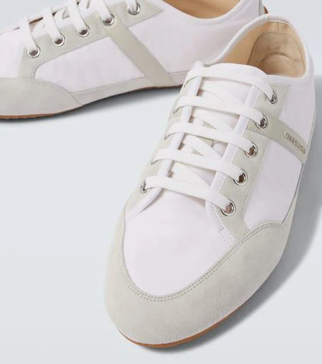 Givenchy Slim suede-trimmed sneakers 3