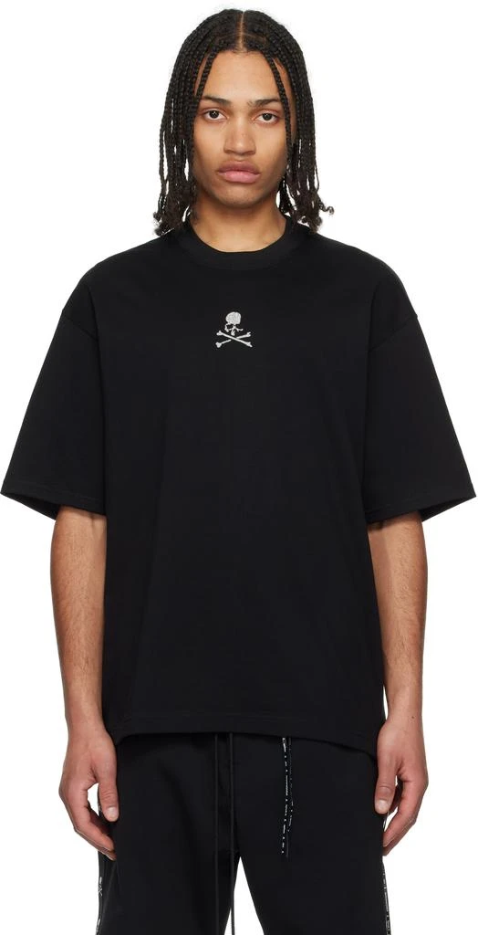 mastermind JAPAN Black Boxy Loopwheel T-shirt 1
