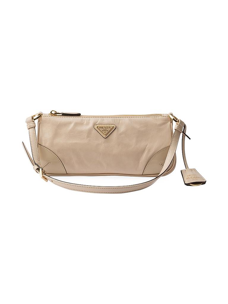 ショルダーバッグ・ポシェット PRADA TRAVERTINE-COLOURED LEATHER SHOULDER BAG Prada Travertine-coloured leather shoulder bag - Shoulder