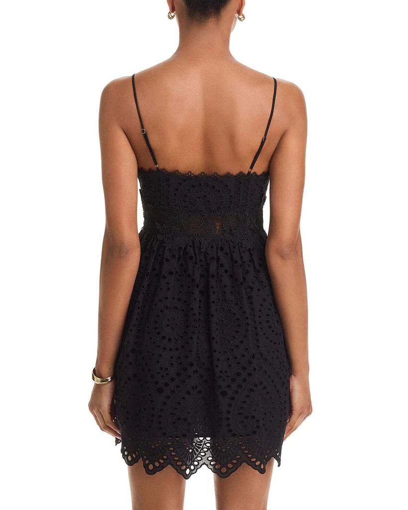 Generation Love Lilia Cotton Eyelet Mini Dress 4