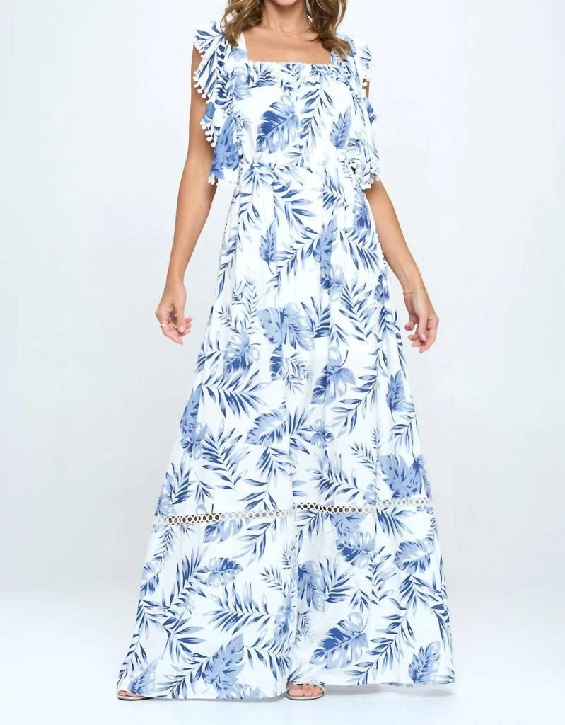 Ricarica Ricarica - Floral Print Maxi Dress 1