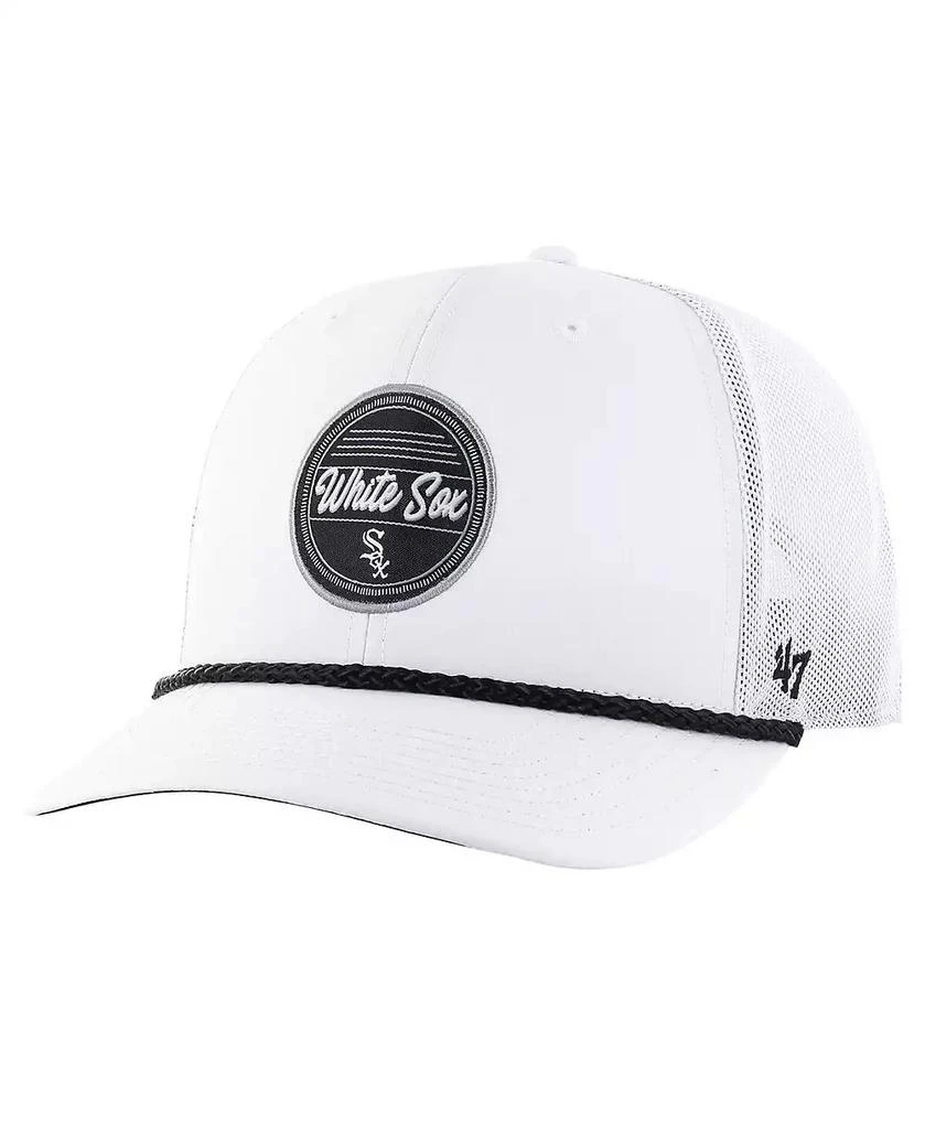 47 Brand Men's White Chicago White Sox Fairway Trucker Adjustable Hat 1