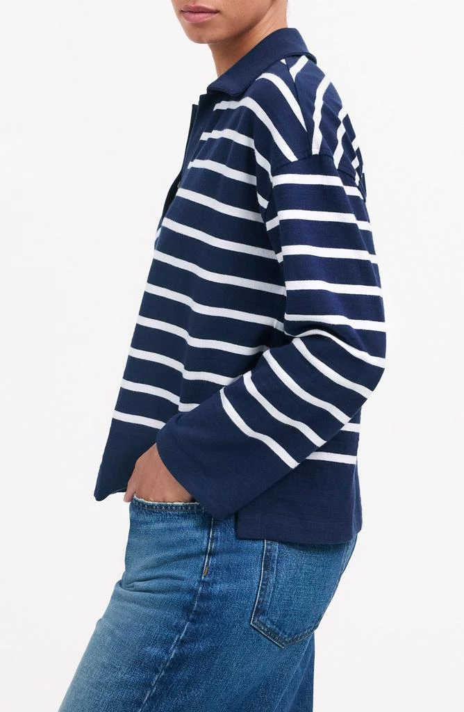Madewell Stripe Long Sleeve Rugby Shirt 3