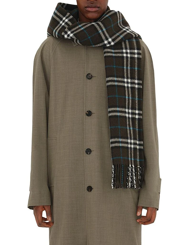 Burberry Lola Check Hooded Cashmere Scarf 4