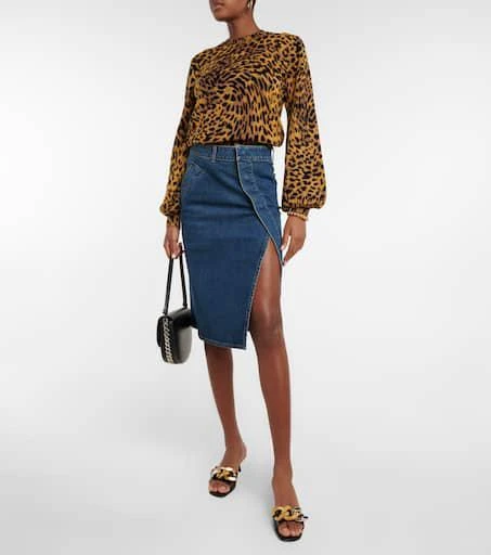 Stella McCartney Leopard printed sweater 2