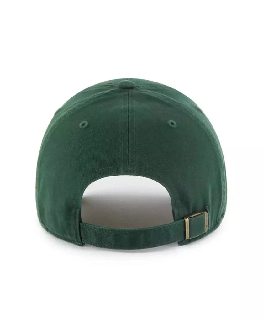 47 Brand Men's Green Miami Hurricanes Vault Clean Up Adjustable Hat 2