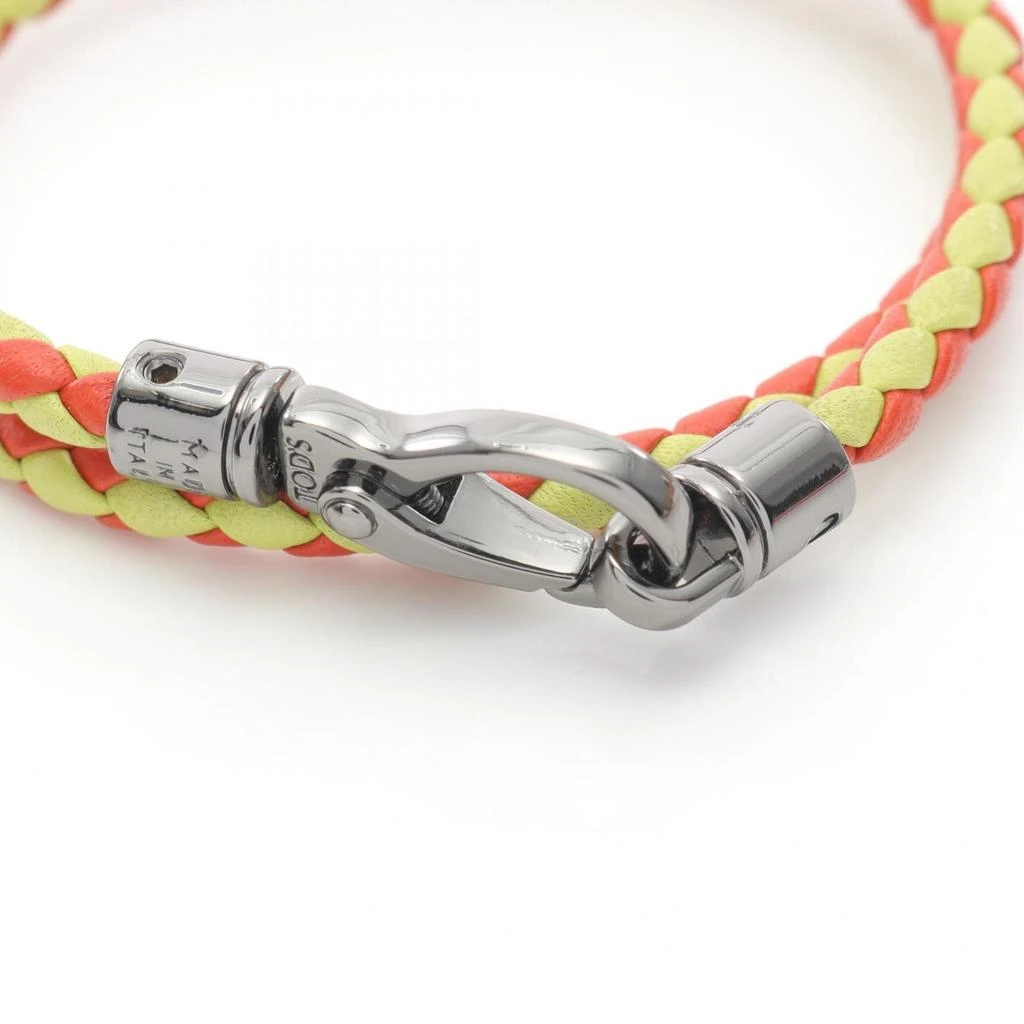 Tod
s Tod
s  Color Leather Stainless Steel Charm Bracelet (Pre-Owned) 3