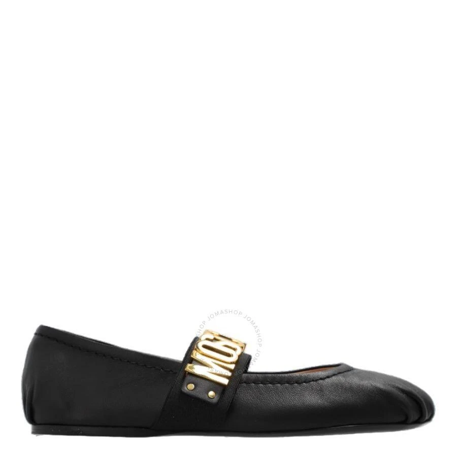 Moschino Leather Ballerina Flats 1