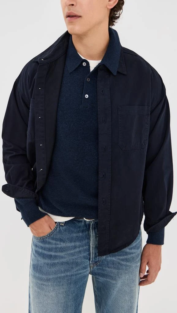 Club Monaco Cashmere Refined Racking Polo 4