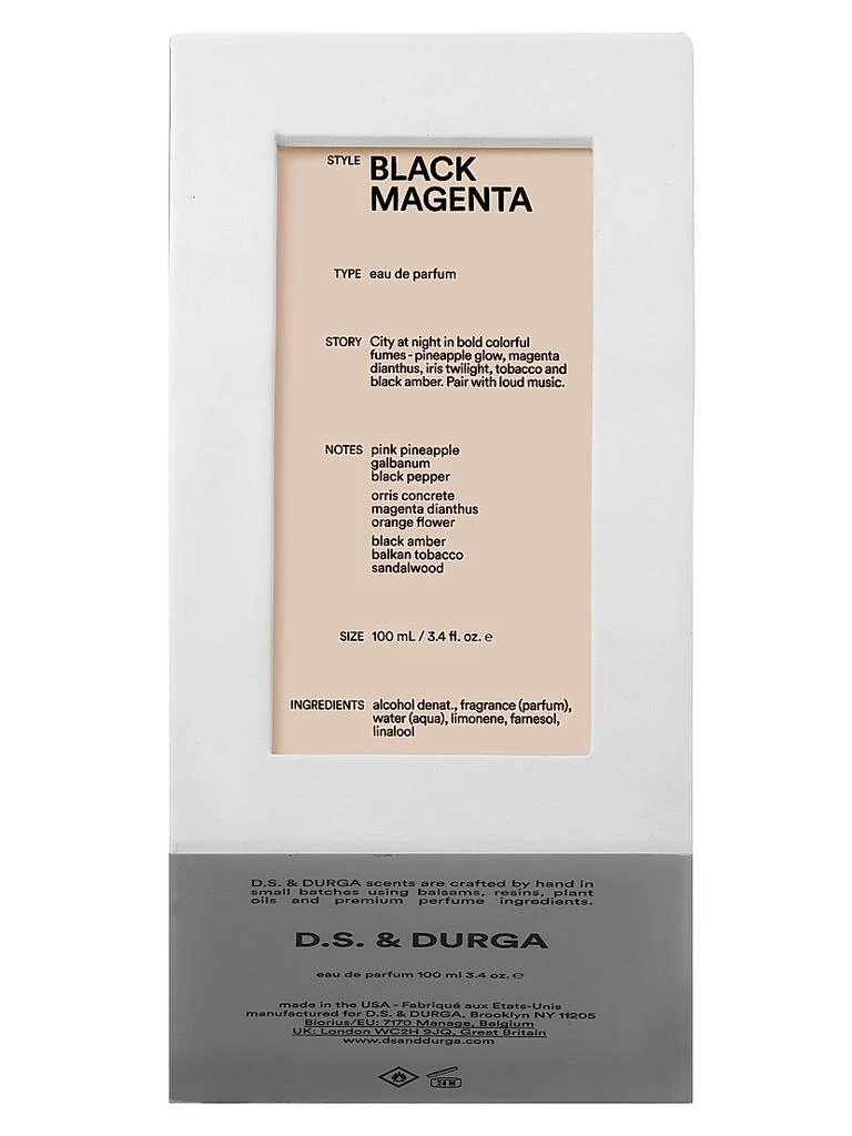 D.S. 
Durga Black Magenta Eau de Parfum 4
