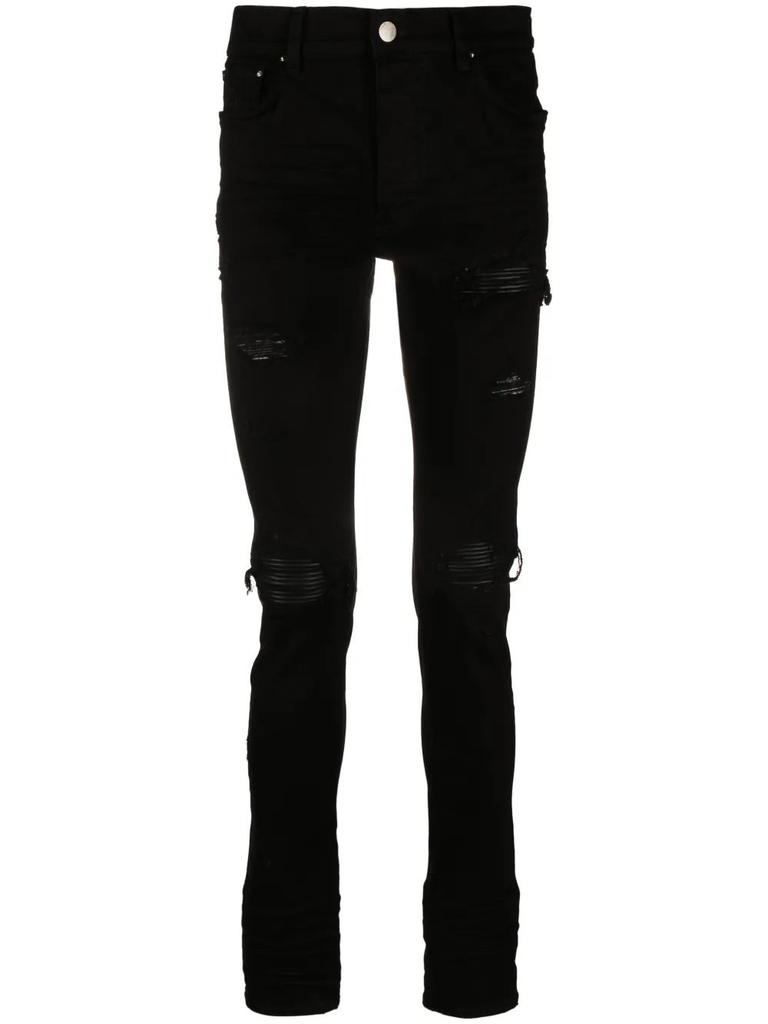 【関税込み】AMIRI ホワイト MX1 ジーンズ AMIRI】MX1 ジーンズ 白 スキニー パンツ・ボトムス