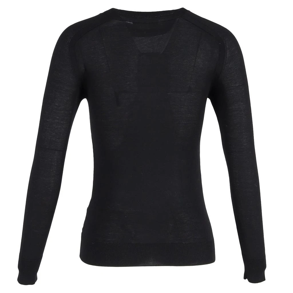 PETER PILOTTO Printed Sweater in Black Wool 3