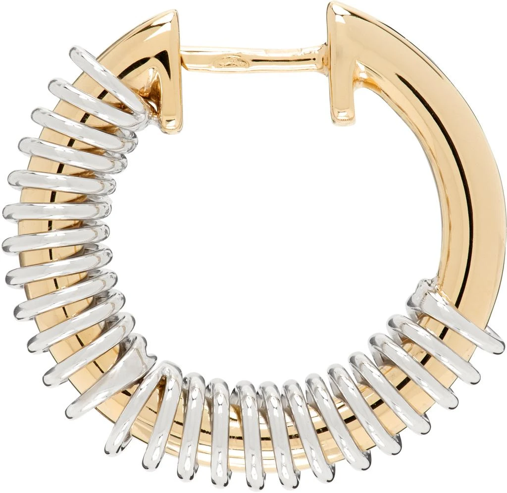 Rainbow K Gold 
White Gold Versus Small Single Earring