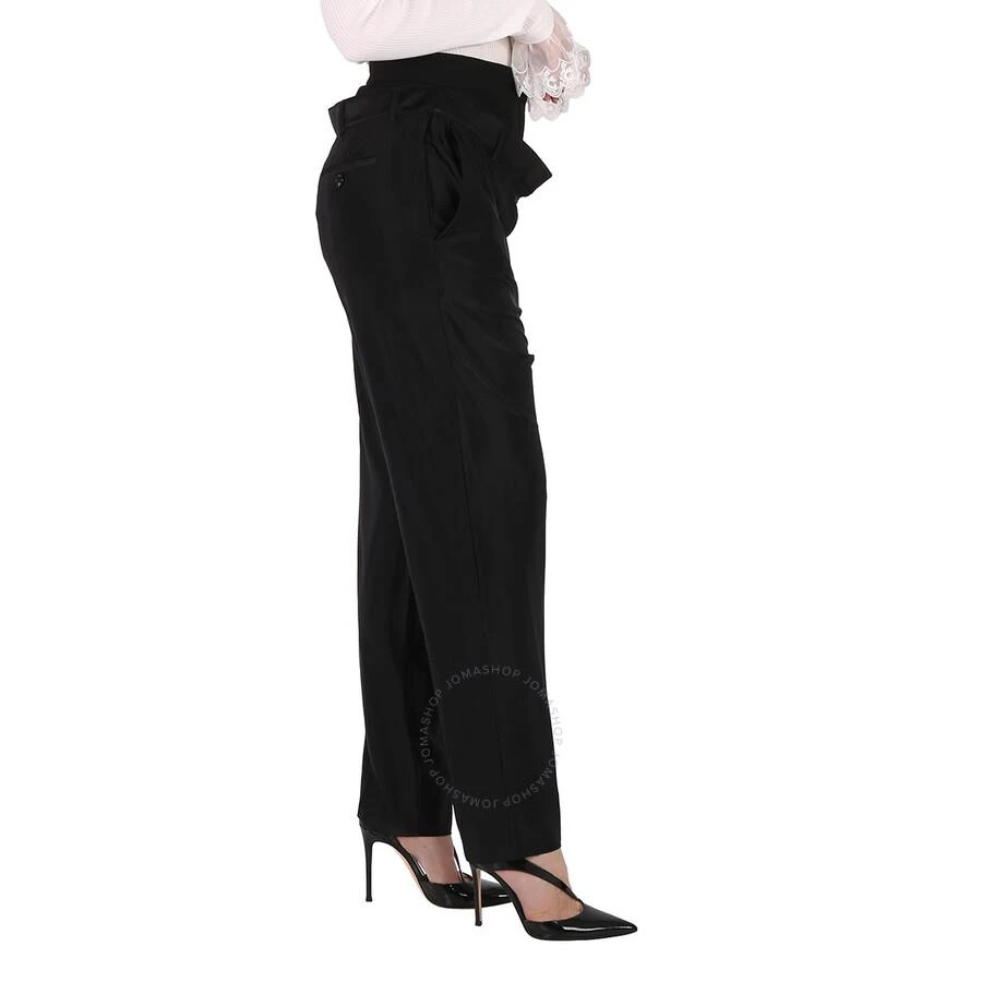 Burberry Ladies Black Lombardy Double-waisted Jersey Pants 2