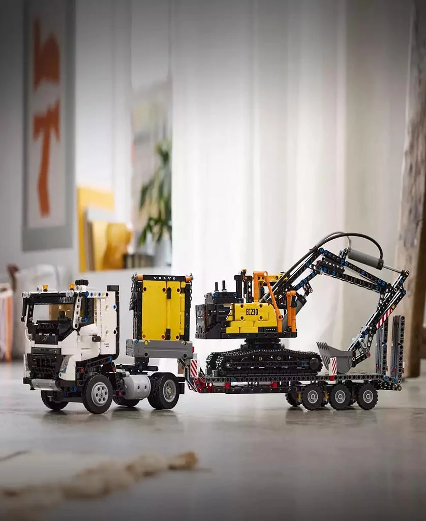 LEGO Technic Volvo FMX Truck EC230 Electric Excavator Building Toy Set 42175, 2274 Pieces 3