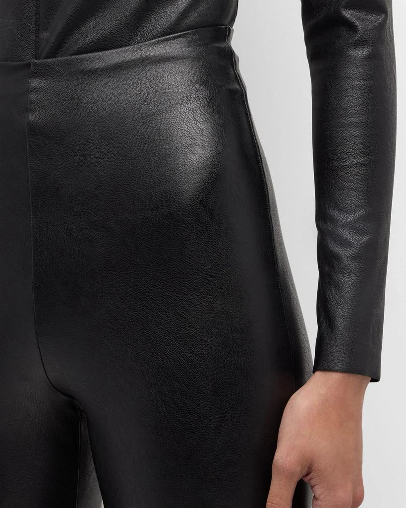 Commando Faux-Leather Flared Leggings 7