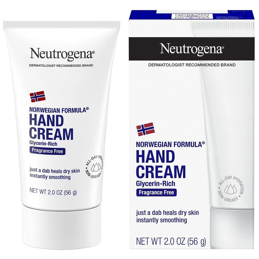 Neutrogena Norwegian Formula Dry Hand Cream, Fragrance-Free Fragrance Free 2