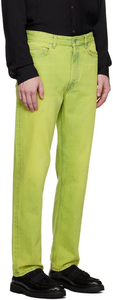 Won Hundred Green Bill Jeans