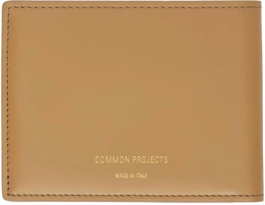 Common Projects Tan Standard Wallet 1