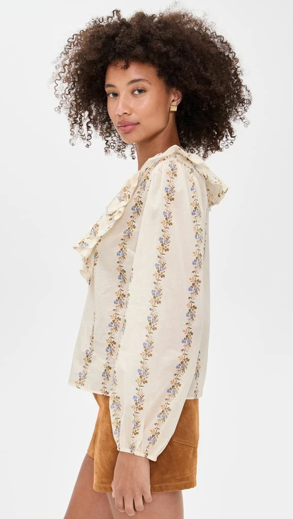 Wayf Abby Ruffle Blouse 3