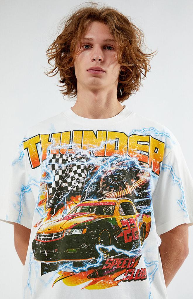 Shop Thunder Speed Oversized T-Shirt on Sale at BeyondStyle