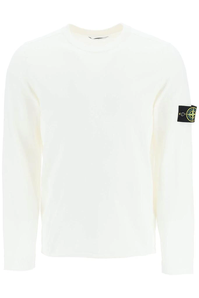 STONE ISLAND raw cotton sweater 1