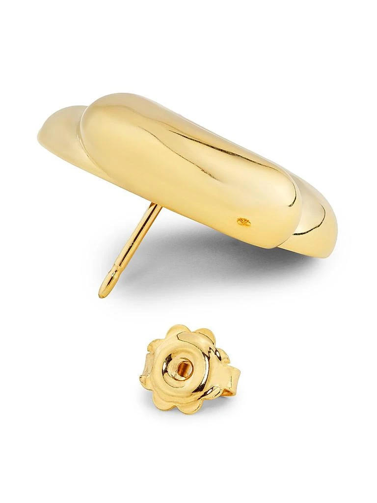 Bea Bongiasca Tarallo 9K Yellow Gold Stud Earrings 3