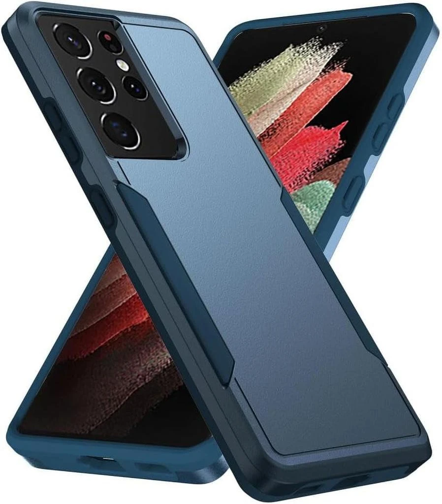 ENTRONIX Entronix Case Compatible with Galaxy S23 Ultra - Soft-Touch Dual-Layer Sleek Cover
