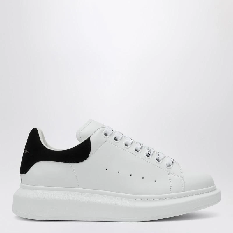 Alexander McQueen White and black Oversized sneakers 1