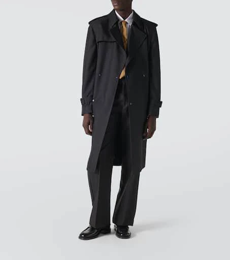 Burberry Silk-blend trench coat 2